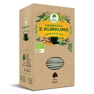 Herbatka ekologiczna Z KURKUMĄ 25x2,0g