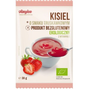 Kisiel o smaku truskawkowym 30 g bio