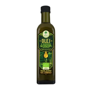 Ekologiczny olej z nasion konopii siewnych 250ml