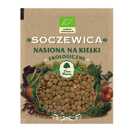 EKO nasiona na kiełki soczewica 50g