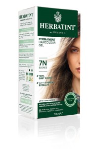 Trwała farba do włosów w żelu HERBATINT 7N (blond)