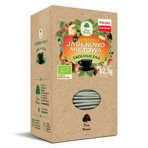 Herbatka Jabłkowo-Miętowa Eko 25 x 2,5 g Dary Natury