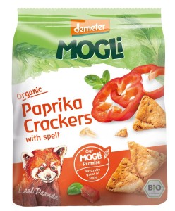 Krakersy orkiszowe z papryką, pomidorami i oregano BIO 80g