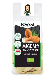 Migdały blanszowane BO 100g - BIOGOL 