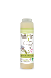 Szampon do włosów z ekstraktem z szałwii i pokrzywy przeciwłupieżowy ECO 250 ml - ANTHYLLIS
