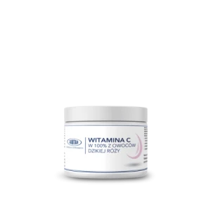 Witamina C w 100% z owoców dzikiej róży 