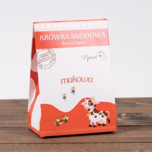 Miodowe krówki makowe 120g