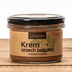 Krem orzech laskowy z pyłkiem pszczelim 200g