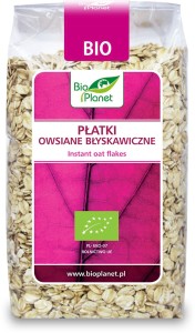 Płatki owsiane błyskawiczne BIO 600g 