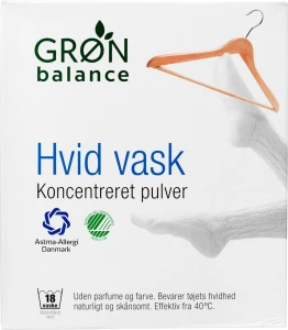 Proszek do prania ubrań białych 785g