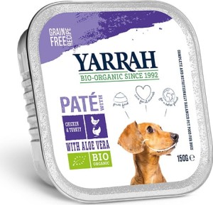 Pasztet z kurczaka, wołowiny i indyka z aloesem BIO 150 g 