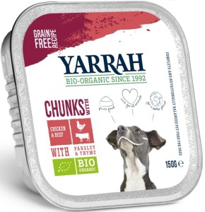 Kawałki kurczaka z wołowiną BIO 150g
