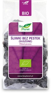 Śliwki bez pestek suszone BIO 200g