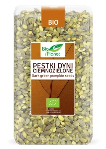Pestki dyni ciemnozielone EKO 1kg - Bio Planet