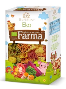 Makaron semolinowy (z suszonymi warzywami) FARMA dla dzieci BIO 250g