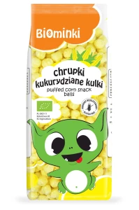 Chrupki kukurydziane kulki bezglutenowe BIO 60g