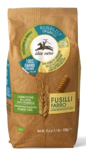 Makaron z płaskurki FUSILLI BIO 500g 