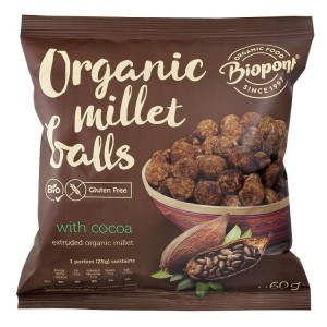 Chrupki jaglane kakaowe 60g