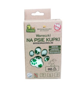 Worki na psie odchody (kompostowalne i biodegradowalne) 6rolek 90szt