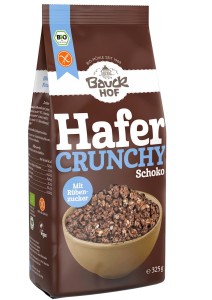 Crunchy czekoladowe bio 325g