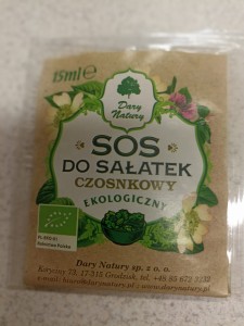 SOS DO SAŁATEK CZOSNKOWY 15 ML/SASZETKA