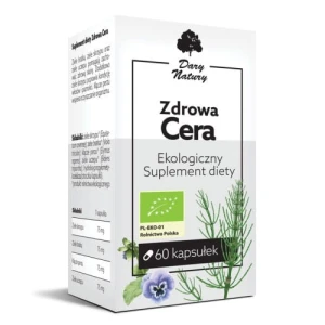 Zdrowa Cera EKO 60 kapsułek - Suplement Diety - Dary Natury