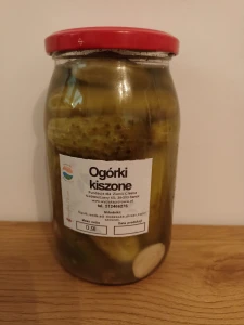 Ogórki kiszone 0,9L