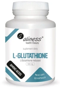 L-Glutathione reduced 500 mg x 100 Vege caps.