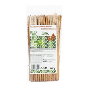 Paluszki orkiszowe pełnoziarn.z siemieniem lnianym Bio 150 g