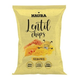 CHRUPKI Z SOCZEWICY SER CHEDDAR 70 G