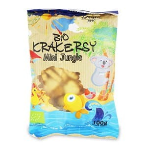Krakersy Mini Jungle Bio 100 g