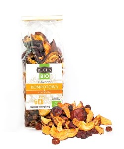 MIESZANKA KOMPOTOWA Z MIRABELKĄ BIO 250G
