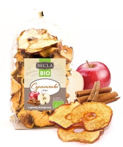 CYNAMONKI BIO - CYNAMONOWE CZIPSY JABŁKOWE 200G