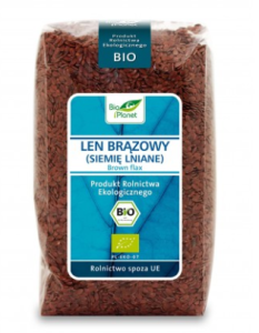 Len brązowy 400g