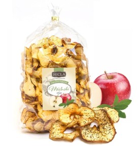 MIĘTUSKI BIO - MIĘTOWE CZIPSY JABŁKOWE 200G 
