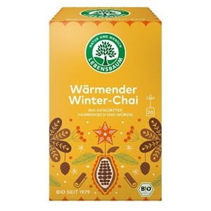HERBATKA ROZGRZEWAJĄCA "ZIMOWY CHAI" BIO (20 x 2 g) 40 g - LEBENSBAUM (PRODUKT SEZONOWY)