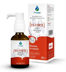 Avitale, D3 FORTE 4000 IU x 30 ml