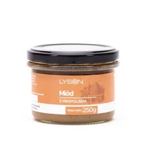 MIÓD Z PROPOLISEM 250G