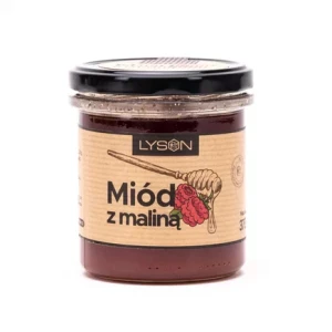 MIÓD Z MALINĄ WIELOKWIATOWY 370G