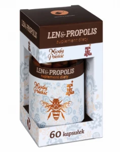 Len&Propolis kapsułki 60 szt.
