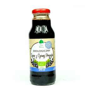 Syrop z czarnej porzeczki EKO 270ml