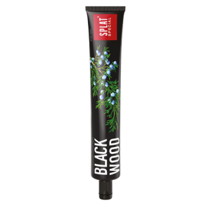 Pasta do zębów wybielająca czarna Black Wood 75 ml