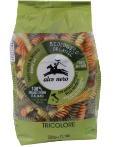Makaron (Semolinowy Trójkolorowy) Fusilli Bio 500g 