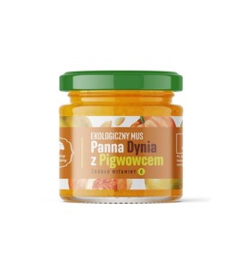 Ekologiczny mus Panna Dynia z Pigwowcem 200g