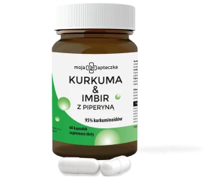 Kurkuma & Imbir z Piperyną – 60 kapsułek