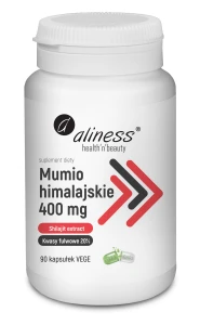 Shilajit – Mumio himalajskie 400 mg x 90 kaps.