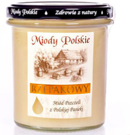 Miód rzepakowy 400 g MP