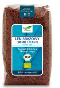 Len brązowy 1 kg 